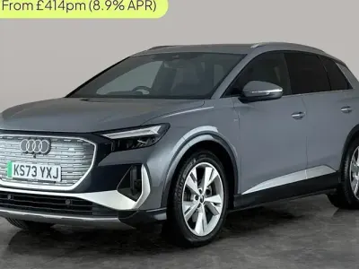 Used Audi Q4 e-tron S-Line 150 kW (204 HP) 2023 Grey SUV
