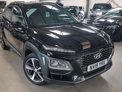 Second-hand Hyundai Kona Premium 120 CP (88 kW) 2019 Negru SUV