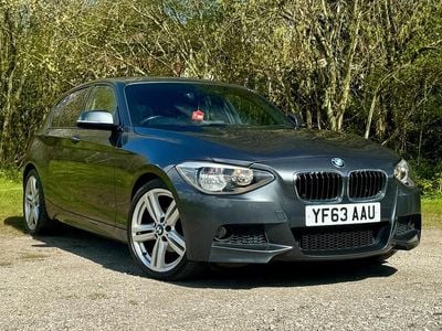 Usado BMW 118 M Sport 141 HP (103 kW) 2013 Cinzento Citadino