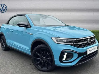Used VW T-Roc Cabriolet R-line 147 HP (108 kW) 2024 Blue Cabriolet