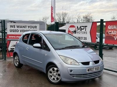 Blue Used 2007 Mitsubishi Colt Hatchback | £1,290 (Fair price)