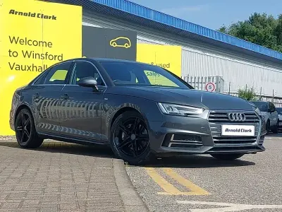 Used Audi A4 S-Line 190 HP (139 kW) 2017 Grey Sedan