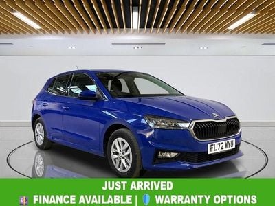Used Skoda Fabia Comfort 80 HP (58 kW) 2022 Blue Hatchback