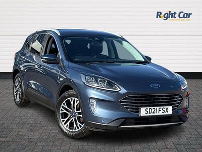 Used Ford Kuga Titanium 150 HP (110 kW) 2021 Blue SUV