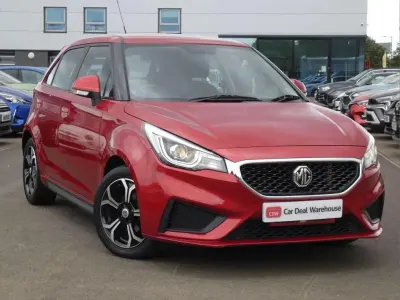Used MG MG3 Excite 105 HP (77 kW) 2021 Red Hatchback