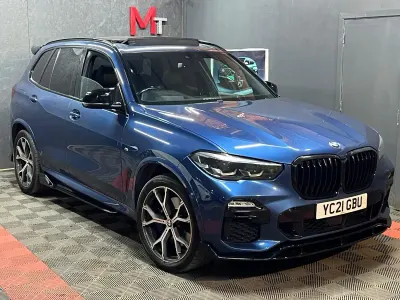 Used BMW X5 M Sport 2021 Blue SUV