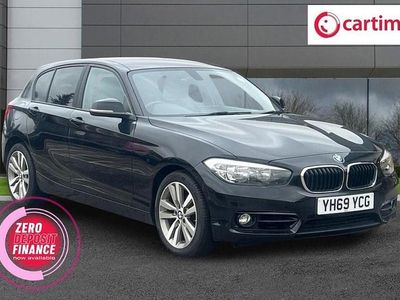 Used BMW 118 Sport Line 136 HP (100 kW) 2019 Black Hatchback