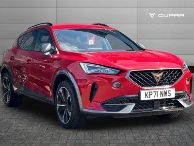 Used Cupra Formentor 150 HP (110 kW) 2021 Red SUV