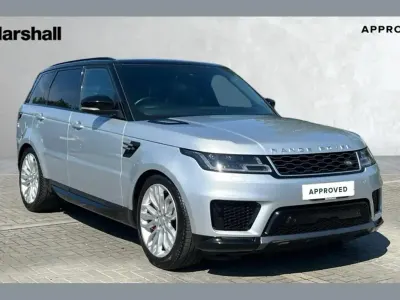 Used Land Rover Range Rover Sport HSE 400 HP (294 kW) 2020 Metallic  indus silver SUV
