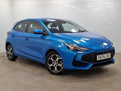 Usado MG MG3 SE 194 HP (142 kW) 2024 Azul Citadino