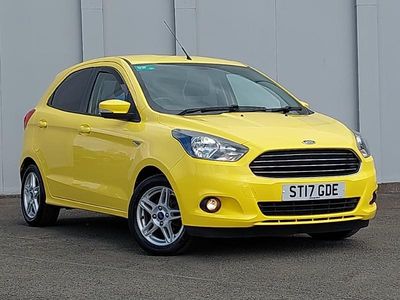 Used Ford Ka Plus Zetec 70 HP (51 kW) 2017 Yellow Hatchback