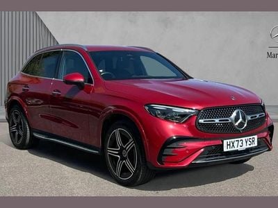 Used Mercedes GLC220 AMG Line Premium 197 HP (144 kW) 2023 Red SUV