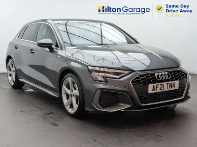 Used Audi A3 Sportback S-Line 110 HP (80 kW) 2021 Grey Hatchback