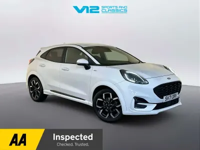 Used Ford Puma ST-Line X 125 HP (91 kW) 2021 White SUV