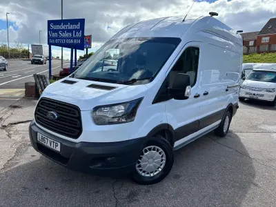 Used Ford Transit 130 HP (95 kW) 2018 White Van