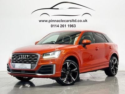 Used Audi Q2 S-Line 116 HP (85 kW) 2017 Orange SUV