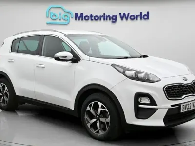 Used Kia Sportage 136 HP (100 kW) 2021 White SUV