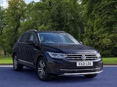 Usado VW Tiguan Elegance 150 HP (110 kW) 2021 Preto SUV
