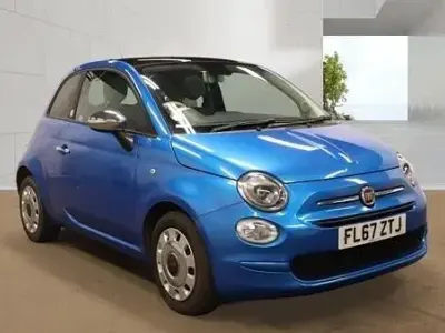 Used Fiat 500 Mirror 69 HP (50 kW) 2017 Blue Hatchback