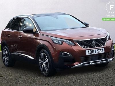 Bronze Used 2017 Peugeot 3008 GT-line Estate | £11,299 (Fair price)