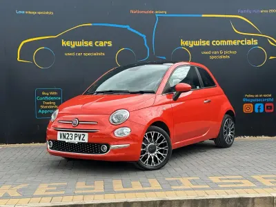 Used Fiat 500 2023 Orange Hatchback