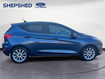 Used Ford Fiesta Titanium 2022 Blue Hatchback