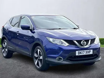Used Nissan Qashqai N-Connecta 110 HP (80 kW) 2017 Blue SUV