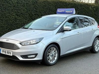Silver Used 2018 Ford Focus Zetec Hatchback | £5,490 (Good price)