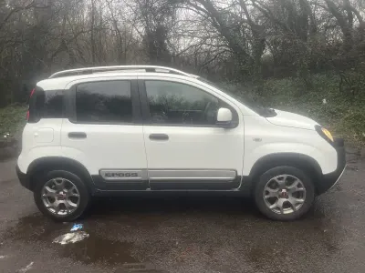 Used Fiat Panda Cross Cross 95 HP (69 kW) 2016 White Hatchback