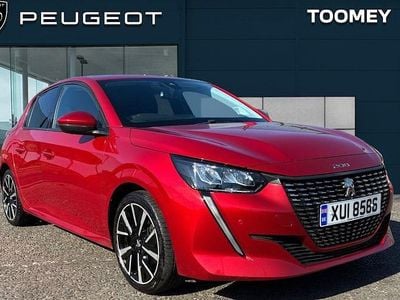 Używany Peugeot 208 Allure 102 KM (75 kW) 2020 Czerwony Hatchback