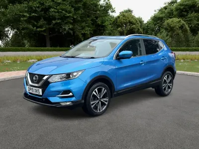 Used Nissan Qashqai N-Connecta 140 HP (102 kW) 2019 Blue SUV