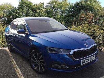Used Skoda Octavia SE L 110 HP (80 kW) 2024 Race blue metallic Hatchback