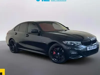 Used BMW 330e M Sport 292 HP (214 kW) 2021 Black Sedan