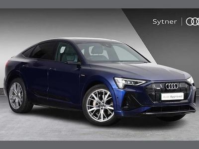 Used Audi e-tron Sportback Comfort 300 kW (408 HP) 2020 Blue SUV