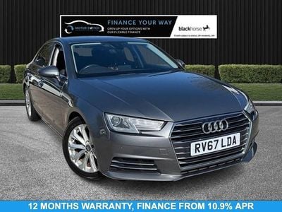 Used Audi A4 S-Line 150 HP (110 kW) 2017 Grey Sedan