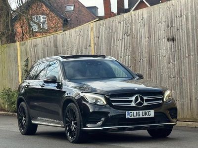 Used Mercedes GLC220 AMG Line Premium 170 HP (125 kW) 2016 Black Estate