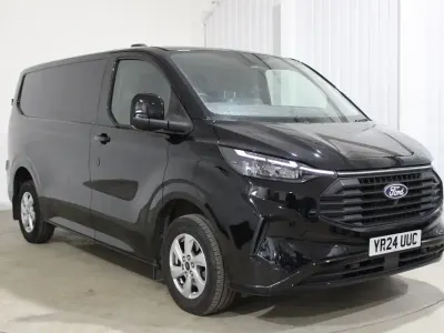 Used Ford Transit Custom Limited 136 HP (100 kW) 2024 Black Van