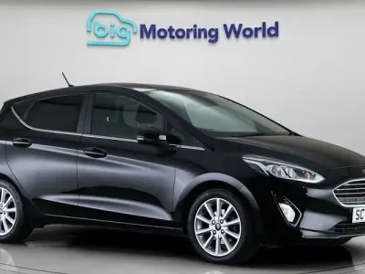 Used Ford Fiesta Titanium 125 HP (91 kW) 2021 Black Hatchback