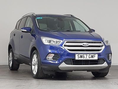 Used Ford Kuga Titanium 120 HP (88 kW) 2017 Blue SUV