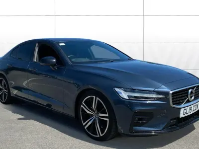 Used Volvo S60 R-Design 250 HP (183 kW) 2019 Blue Sedan