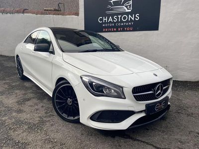 Used Mercedes CLA220 AMG line 177 HP (130 kW) 2018 White Sedan