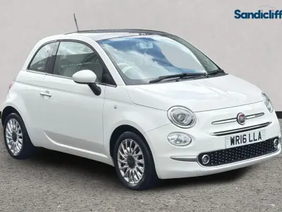 Used Fiat 500 Lounge 69 HP (50 kW) 2020 White Hatchback