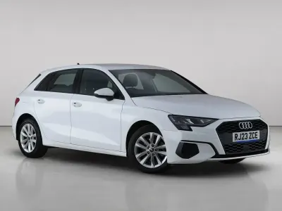 Used Audi A3 110 HP (80 kW) 2023 White Sedan
