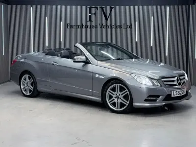 Begagnad Mercedes E250 2012 Silver Cab