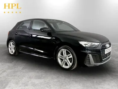 Used Audi A1 Sportback S-Line 150 HP (110 kW) 2020 Black Hatchback