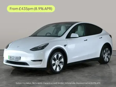 Used Tesla Model Y Long Range AWD 378 kW (514 HP) 2022 White SUV