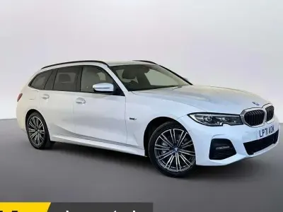 Used BMW 330e M Sport 292 HP (214 kW) 2022 White Estate