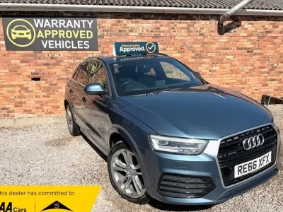 Usado Audi Q3 S-line plus 184 HP (135 kW) 2016 Azul SUV