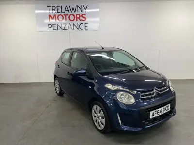 Used Citroën C1 Feel 68 HP (50 kW) 2014 Blue Hatchback