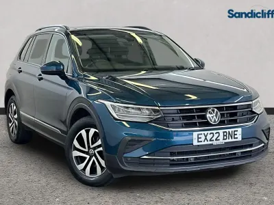 Used VW Tiguan Active 150 HP (110 kW) 2021 Blue SUV